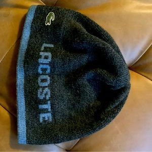 Lacoste beanie hat unisex